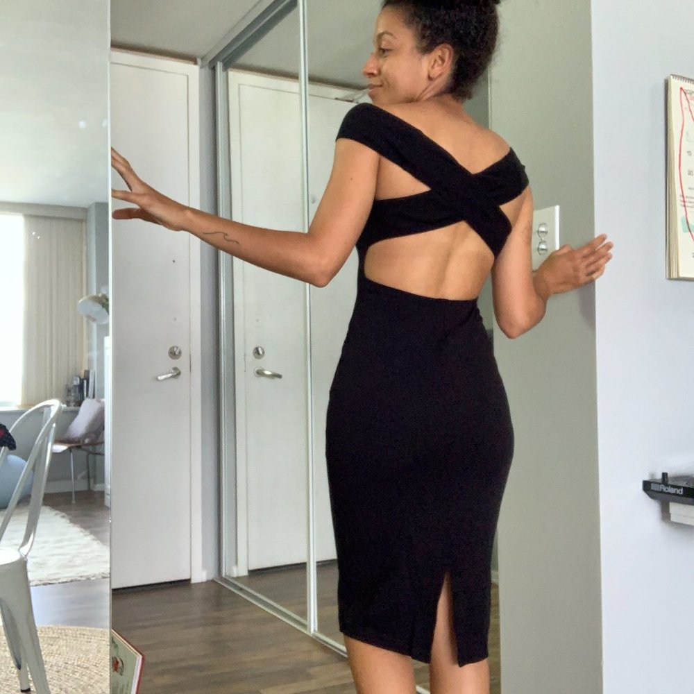 American Apparel Black Dress Size M